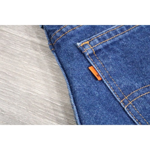 Vintage 80s LEVIS 509 0217 Orange Tab Jean 29x32 (Tag 30x34) - Picture 2 of 11